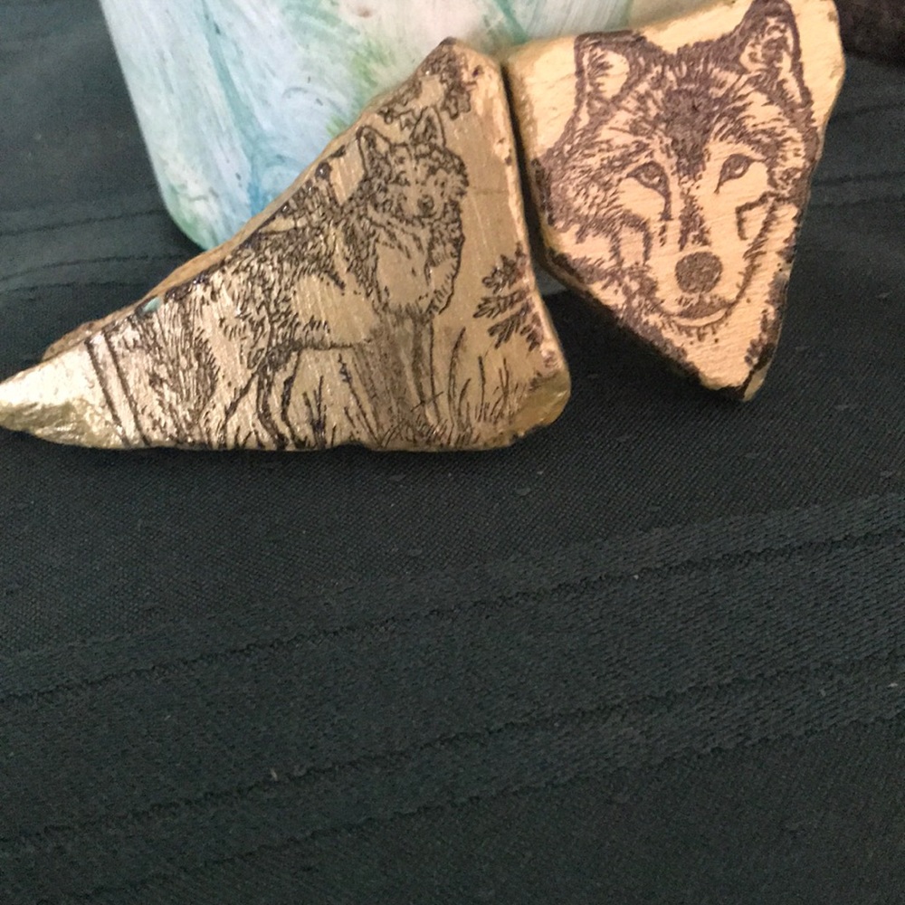 Two Wolf Stones